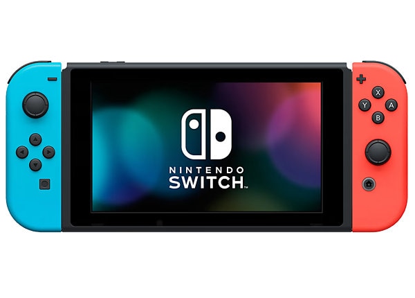 Forhåbentlig Mekaniker Blodig Nintendo Switch Console with Neon Blue and Neon Red JoyCon Controllers -  B07VGRJDFY - Gaming Consoles & Controllers - CDW.com