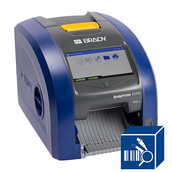 Brady i5300 600dpi Label Printer with Wi-Fi and Wire ID Software