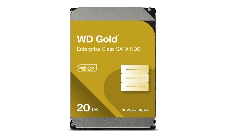 【未開封・未使用】WD Gold 20TB HDD WD202KRYZ（箱なし） WD Gold WD202KRYZ - hard drive - Enterprise - 20 TB - SATA 6Gb/s