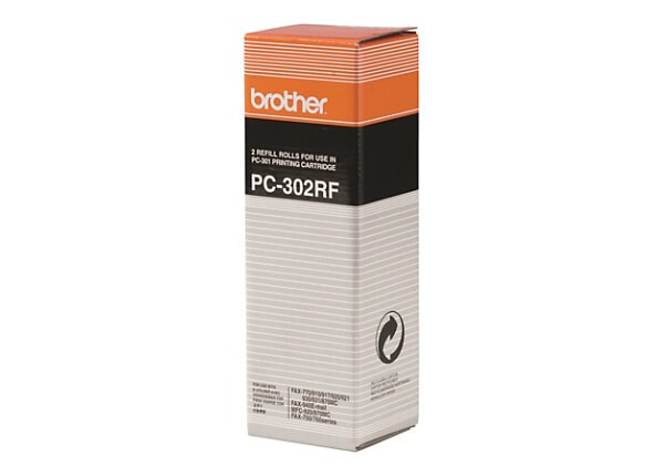 Brother PC302RF - 2 - print ribbon