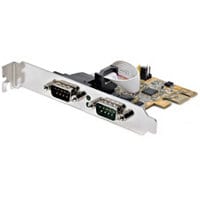 StarTech.com 2-Port PCI Express Serial Card, PCIe to Dual Port RS232 Card