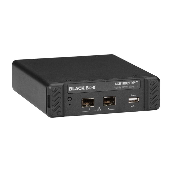 Black Box KVM over IP Fiber Extender TX - Dual-Monitor, DP, USB 2.0