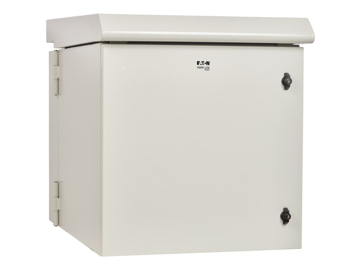Eaton Tripp Lite Series SmartRack Industrial Enclosure with Lock - NEMA 3R, Wall Mount, Metal Construction, Hinged Back,