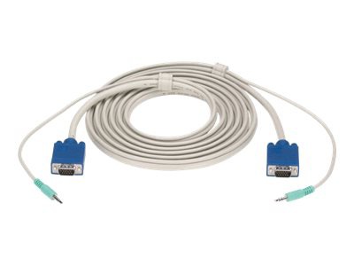 Black Box Premium VGA / audio cable - 3 ft