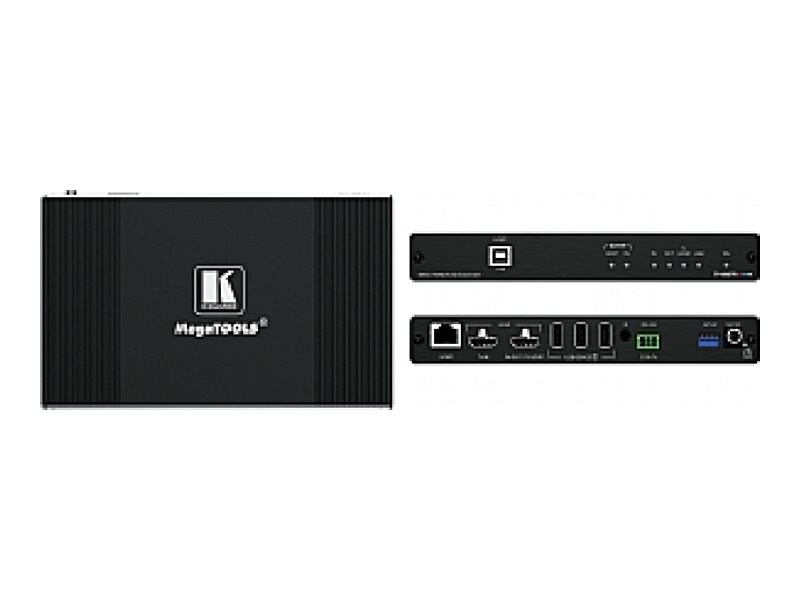 Kramer - transmitter and receiver - video/audio/infrared/serial extender - RS-232, HDMI, HDBaseT, infrared