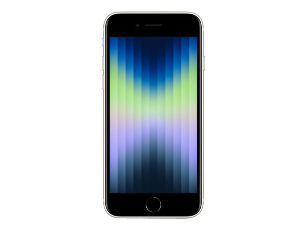 Apple iPhone SE (3rd generation) - starlight - 5G smartphone - 64