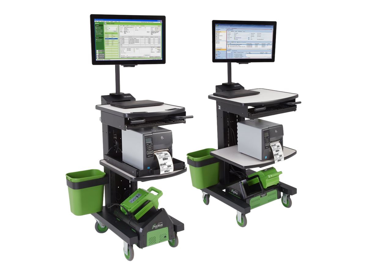 Newcastle Systems NB Series NB300NU2-S Mobile Powered Workstation - cart -