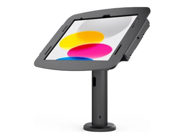Compulocks iPad 10.9" 10th Gen Space Enclosure Tilting Stand 8" mounting kit - for tablet - kiosk - black