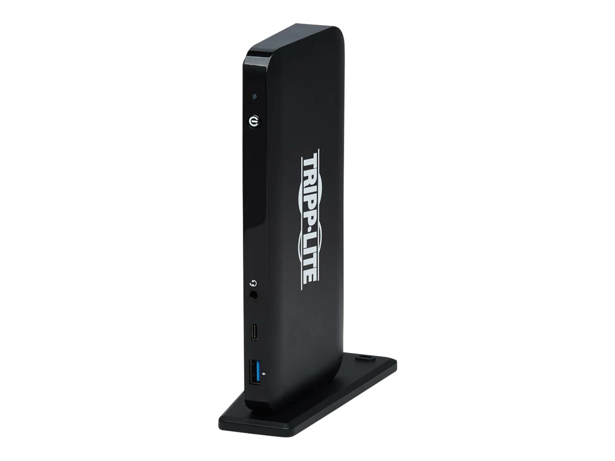 Tripp Lite USB-C Dock, Triple Display - 4K 60 Hz HDMI/DisplayPort, USB 3.2