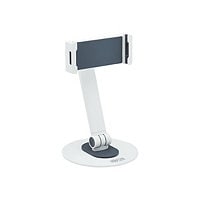Tripp Lite Full-Motion Smartphone and Tablet Desktop Mount, White - stand -