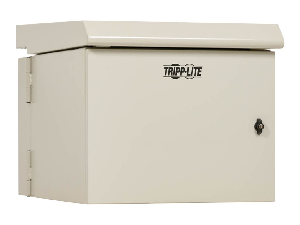 Eaton Tripp Lite Series SmartRack Industrial Enclosure with Lock - NEMA 3R, Wall Mount, Metal Construction, Hinged Back,