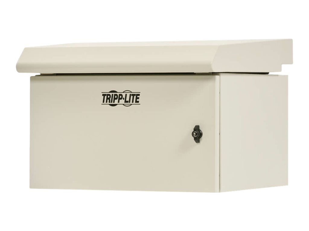 Eaton Tripp Lite Series Industrial Rack Enclosure with Lock - NEMA 3R, Wall Mount, Metal Construction, Hinged Back,