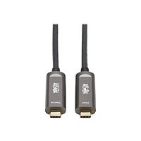 Tripp Lite USB-C AOC Cable (M/M) - USB 3,2 Gen 2 (10 Gbps) Plenum-Rated Fib