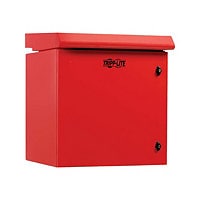 Tripp Lite SmartRack Industrial Enclosure with Lock - NEMA 3R, Wall Mount, Metal Construction, Internal Fans, 23 in.