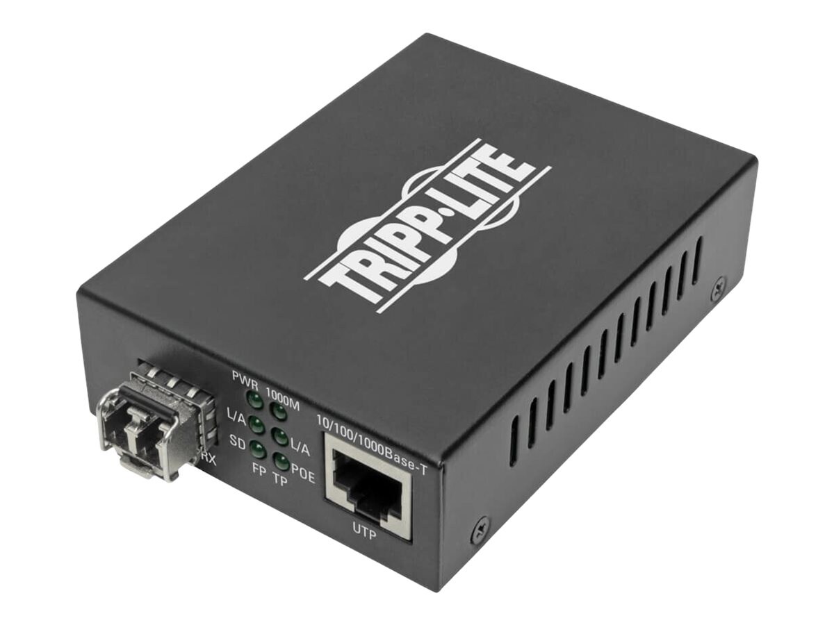 Eaton Tripp Lite Series Gigabit Multimode Fiber to Ethernet Media Converter