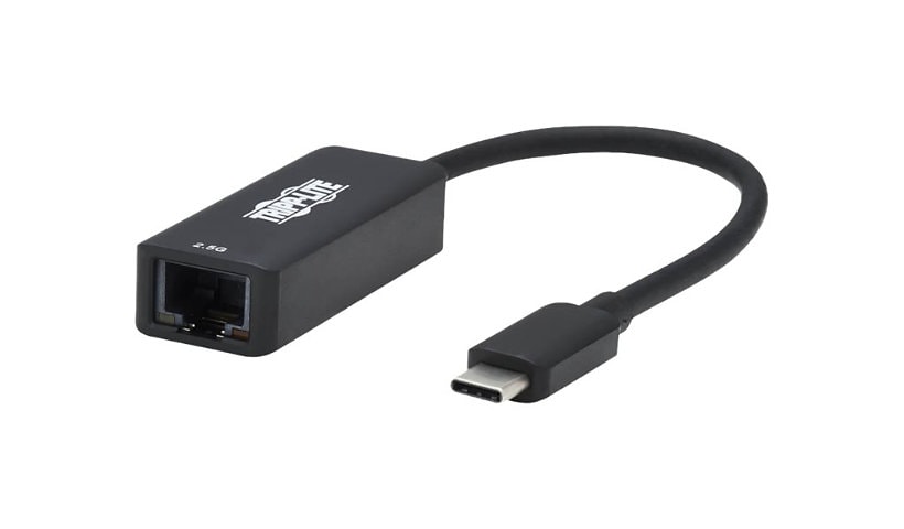 Tripp Lite USB-C to RJ45 Gigabit Ethernet Network Adapter (M/F) - USB 3,2 Gen 1, 2,5 Gbps Ethernet - network adapter -