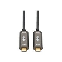 Tripp Lite USB-C to USB-C Plenum-Rated Fiber Active Optical Cable (AOC) - 4