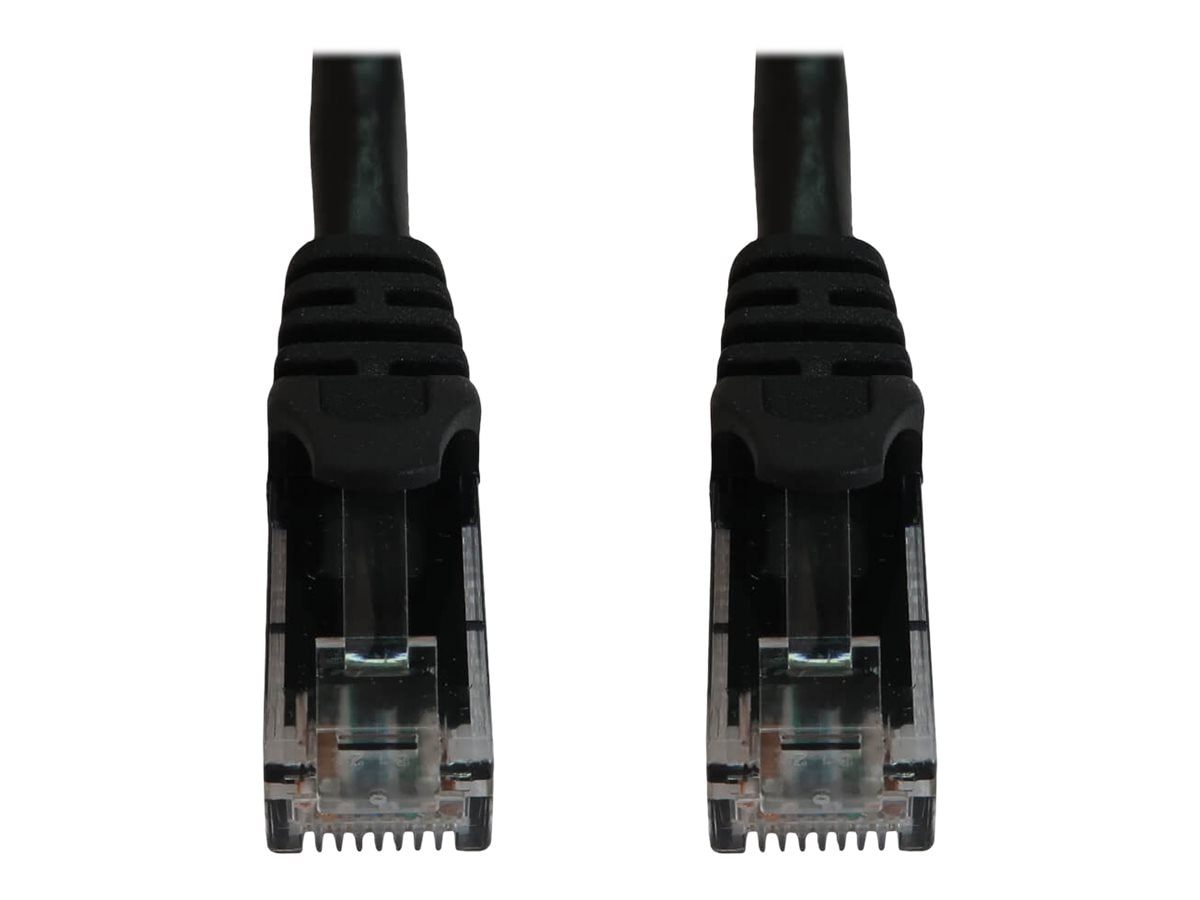 Eaton Tripp Lite Series Cat6a 10G Snagless Molded UTP Ethernet Cable (RJ45 M/M), PoE, Black, 100 ft. (30,5 m) - network