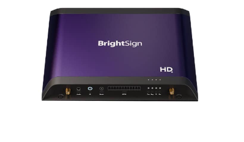 BrightSign HD1025 Ultra HD Expanded Input/Output Player for Interactive Displays