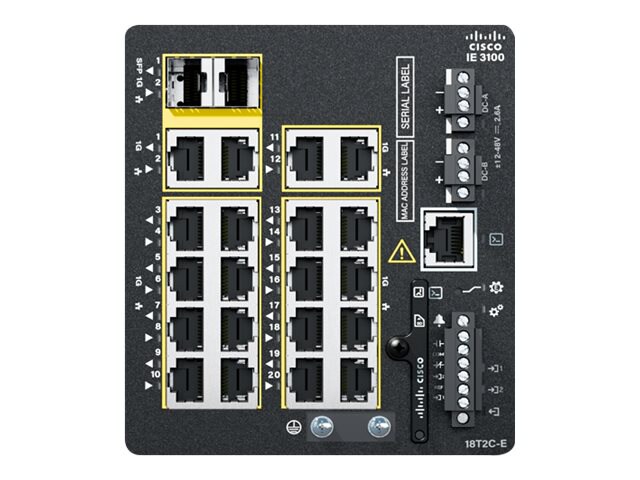 Cisco Catalyst IE3100 Rugged Series - Network Essentials - switch - 20 port