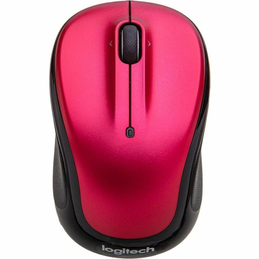 Souris sans fil M325s de Logitech, 2,4 GHz avec récepteur USB, rose brillant –