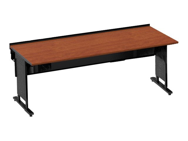 Spectrum Evolution Computer Desk - table - rectangular - graphite talc