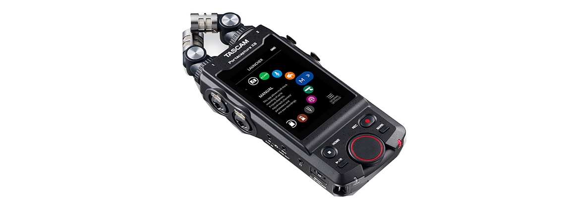 TASCAM Portacapture X8 8-Channel 32-Bit Float Portable Audio Field Recorder