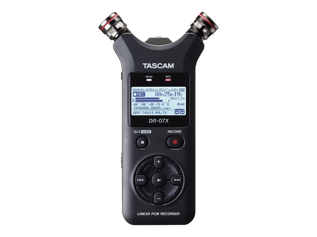 Tascam DR-07X - voice recorder - DR-07X - Amplifiers & Voice