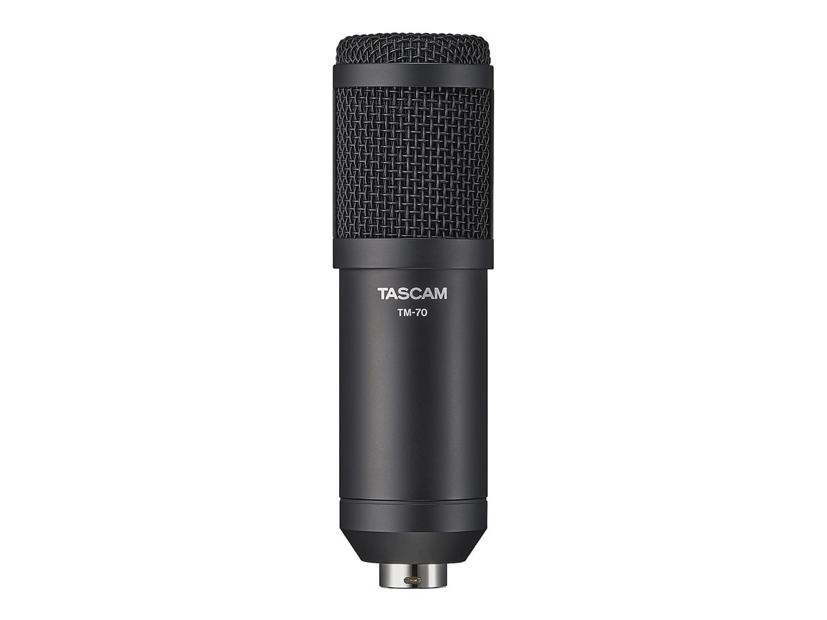TASCAM TM-70 Dynamic Microphone for Broadcast Streaming
