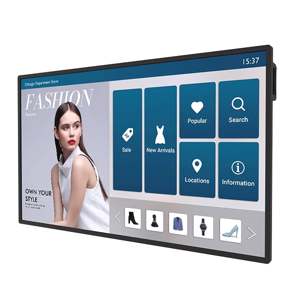 BenQ Smart Interactive Signage IL5501 IL01 Series - 55" LED-backlit LCD display - 4K - for digital signage