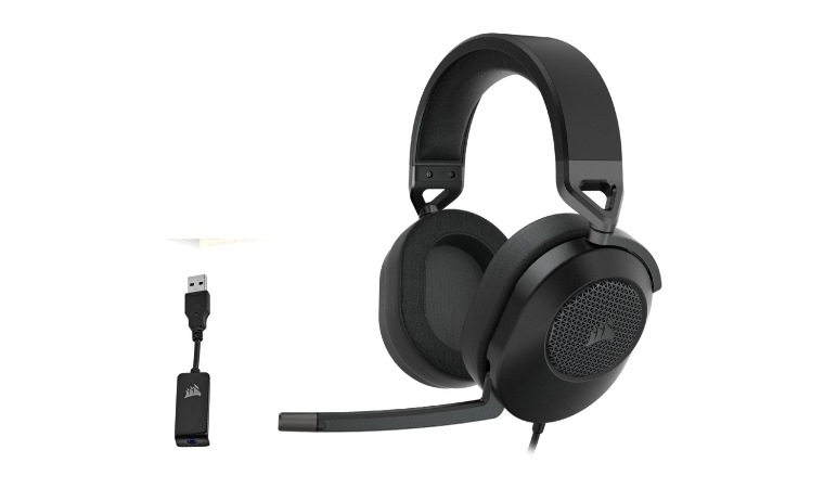 Corsair HS65 SURROUND Wired Gaming Headset - Carbon - CA-9011270