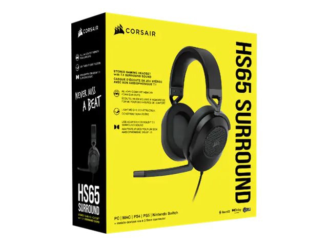 Thumbnail 6 of 14 for CORSAIR Gaming HS65 SURROUND - headset