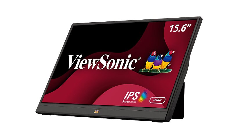 ViewSonic VA1655 15.6" Portable 1080p IPS Monitor with USB C and mini-HDMI