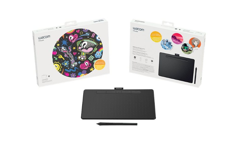 Wacom Intuos Pro Pen Tablet Medium Black - CTL6100WLAK0