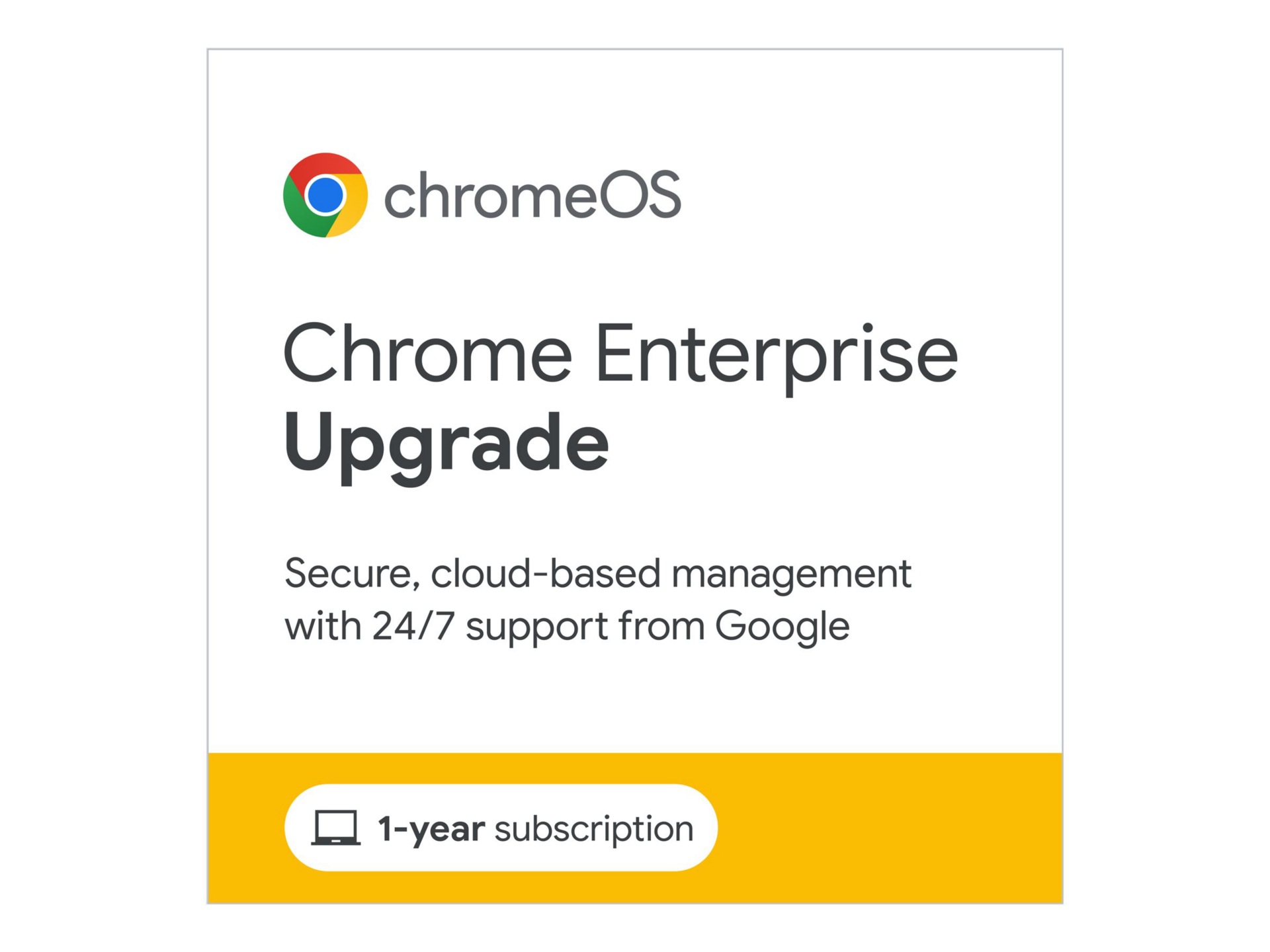 Chrome Enterprise Upgrade | 1-Year Subscription