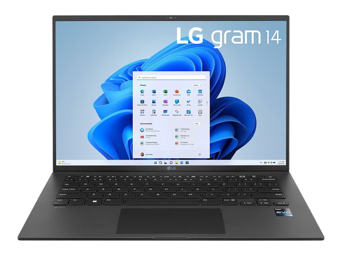 LG gram 14Z90R-Q.APB7U1 - 14" - Intel Core i7 - 1360P - vPro - 16 GB RAM - 1 TB SSD