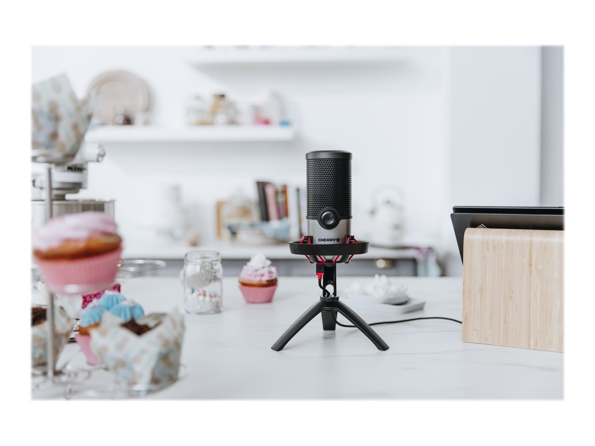 CHERRY UM 6.0 Advanced Wired Microphone - Silver, Black