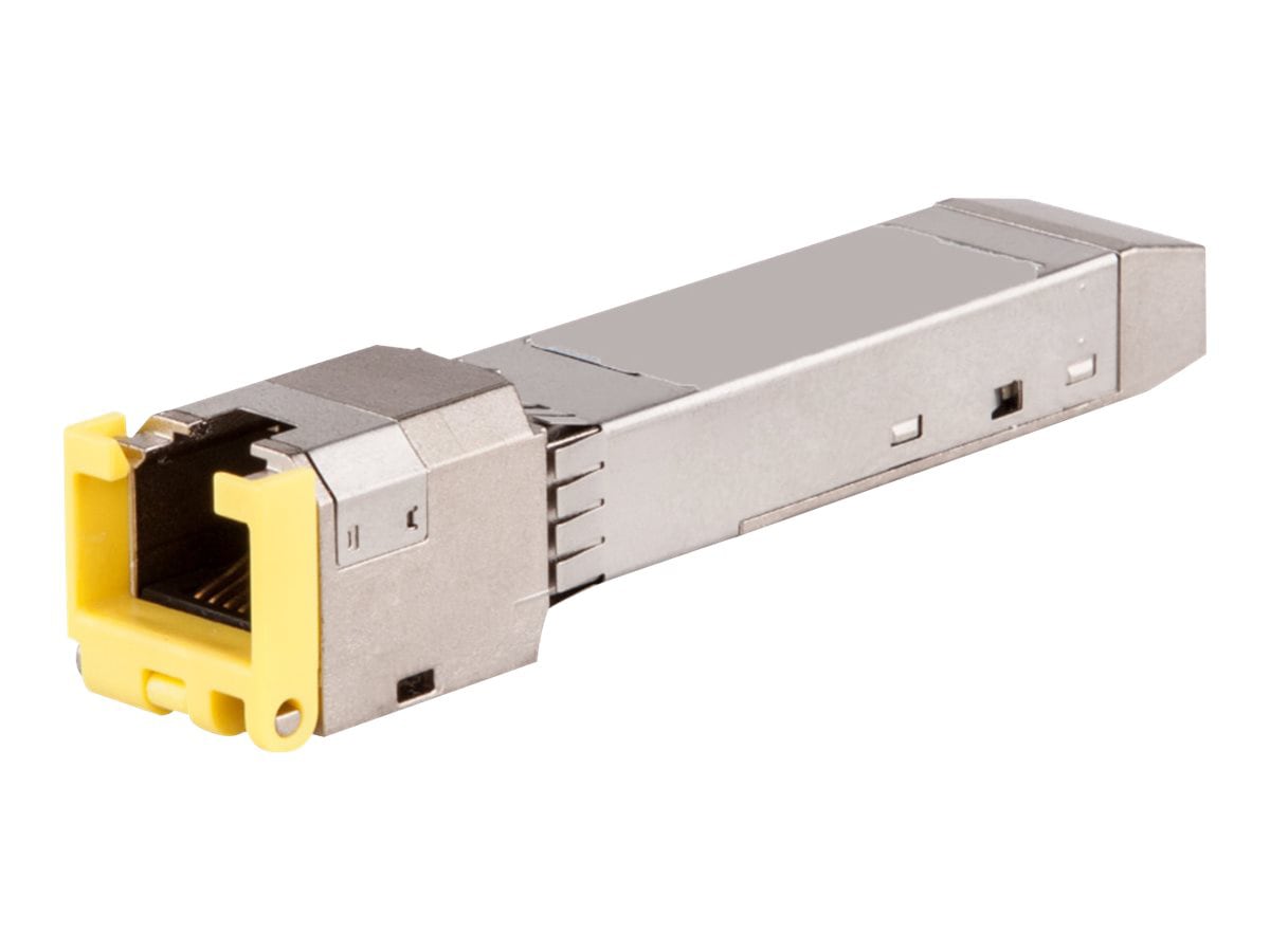 HPE Aruba Cat5e - SFP (mini-GBIC) transceiver module - 1GbE - TAA Compliant