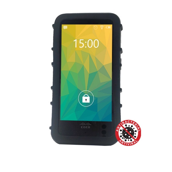 zCover Dock-in-Case Rugged Silicone Case for Webex Wireless Phone 840 Handset