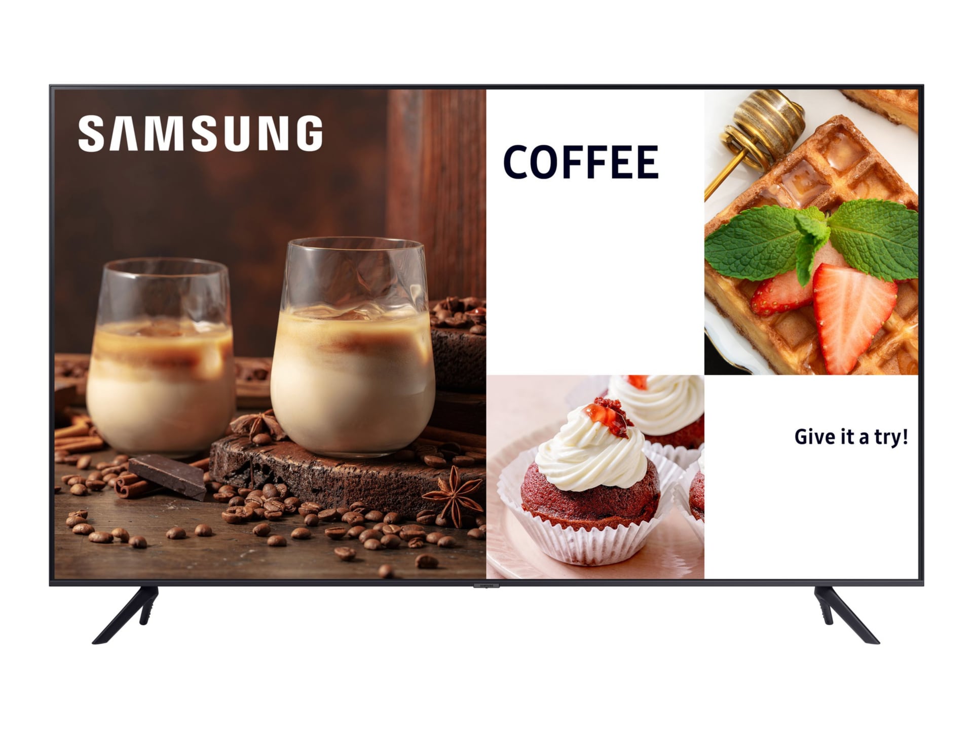 Samsung BE55C-H BEC-H Series - 55" LED-backlit LCD TV - Crystal UHD - 4K - for digital signage