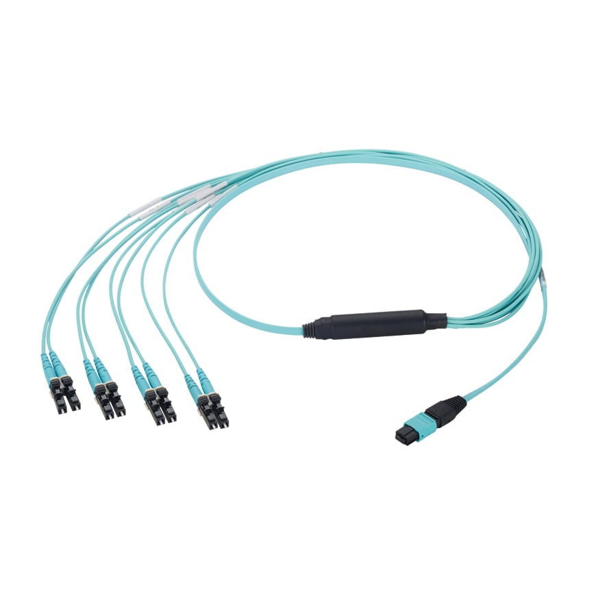 Panduit QuickNet network cable - 3 m - aqua