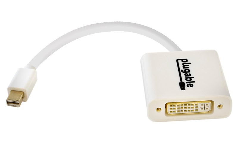Plugable Monitor Adapter -Mini DisplayPort to DVI (1080p @ 60Hz),Driverless