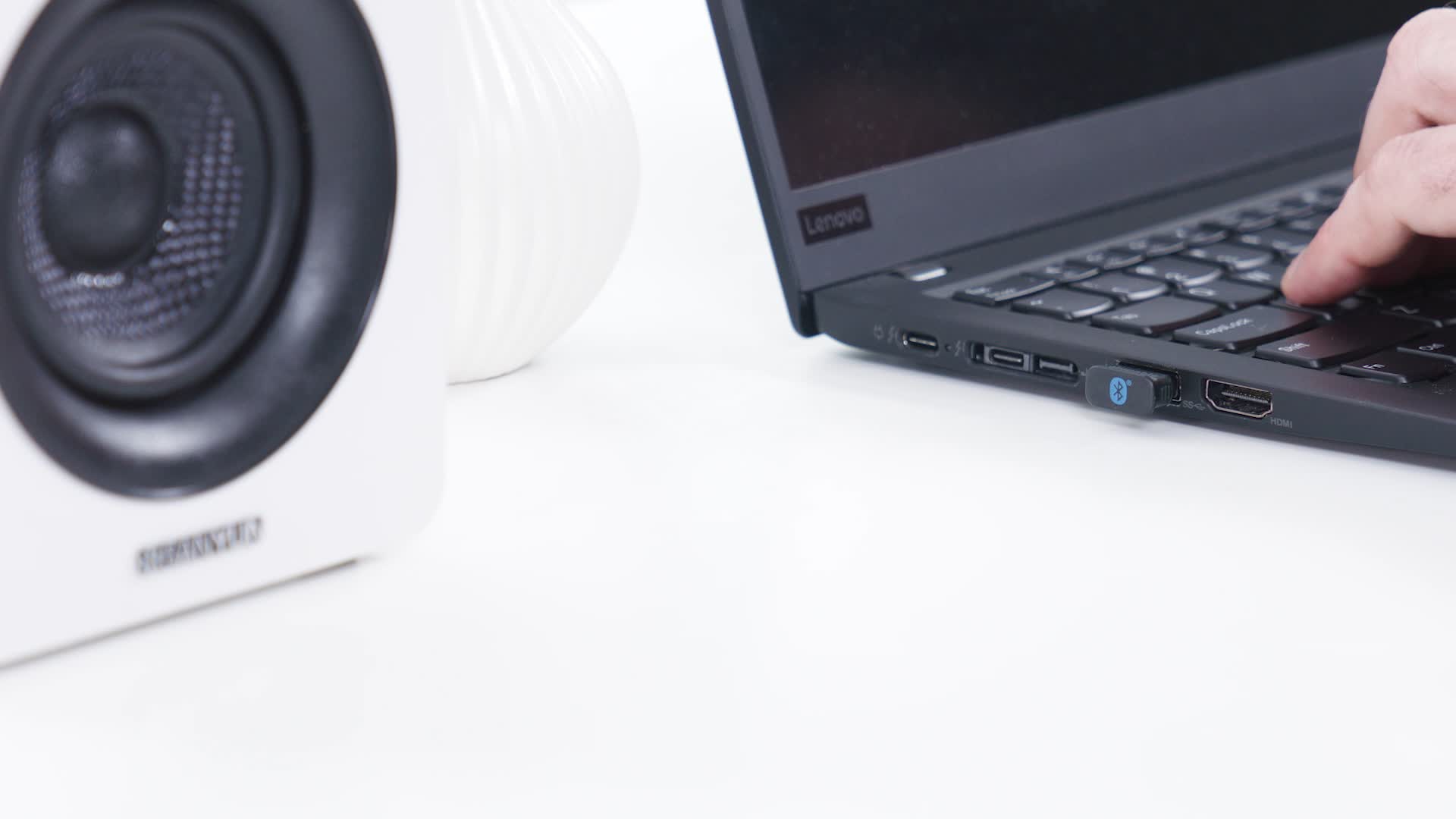 Thumbnail 1 of 1 for Plugable USB to Bluetooth 4.0 LE Micro Adapter for Windows