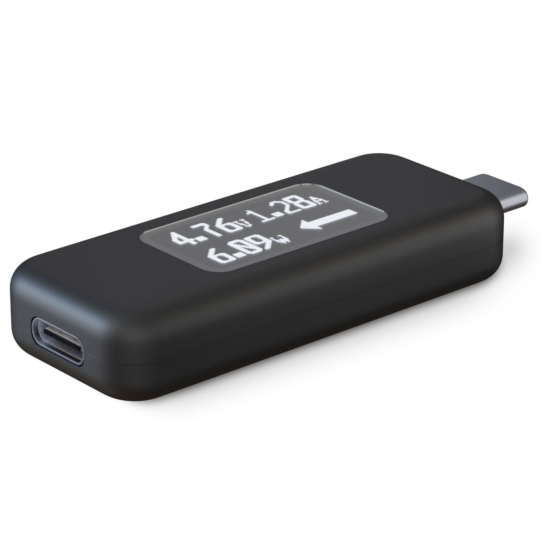 Plugable USB C Power Meter Tester for USB-C Connections,Driverless - USBC-VAMETER  - Network Testing 