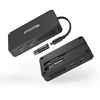 Plugable USB 3.0 USB C - HDMI Adapter Extends to 4x Monitors