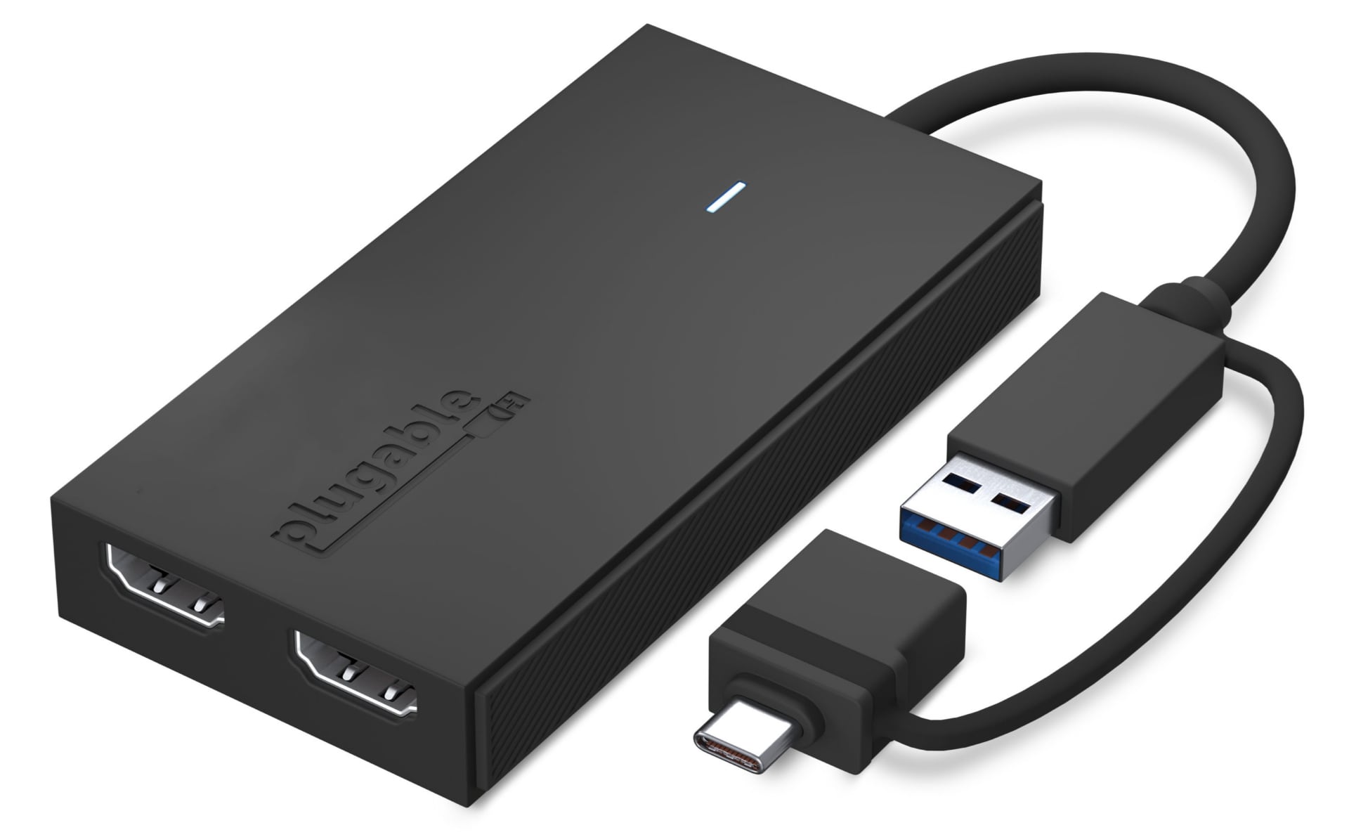 Plugable Plugable USB 30 USBC to HDMI Dual Monitor Graphics Adapter - UGA- HDMI-2S - Monitor Cables & Adapters 