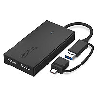 Plugable USB 30 USBC to HDMI Dual Monitor Graphics Adapter