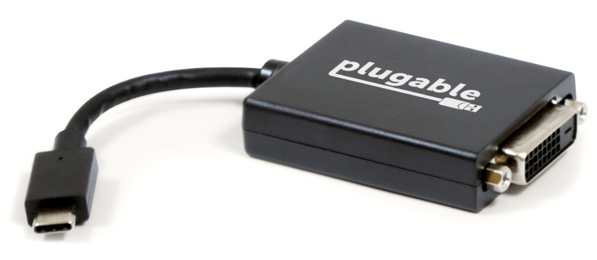 Plugable Alt Mode Monitor Adapter - USB-C to DVI for Windows,Mac,Driverless