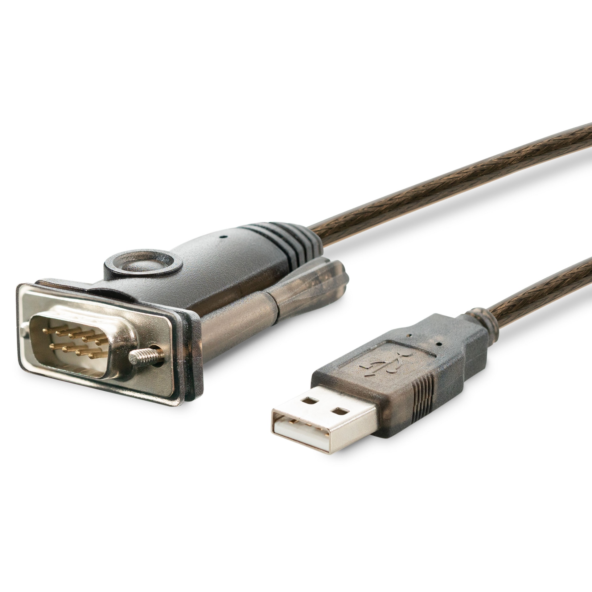 Plugable USB to Serial RS-232 Adapter (5ft) COM Retention - DB9 DTE Male Connector, Prolific PL2303GT Chipset