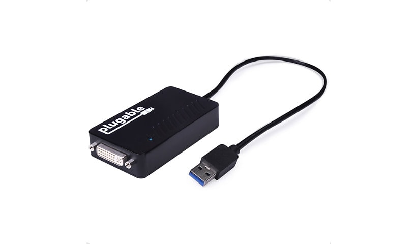 Plugable DisplayLink Monitor Adapter - USB 30 to HDMI / DVI / VGA fo
